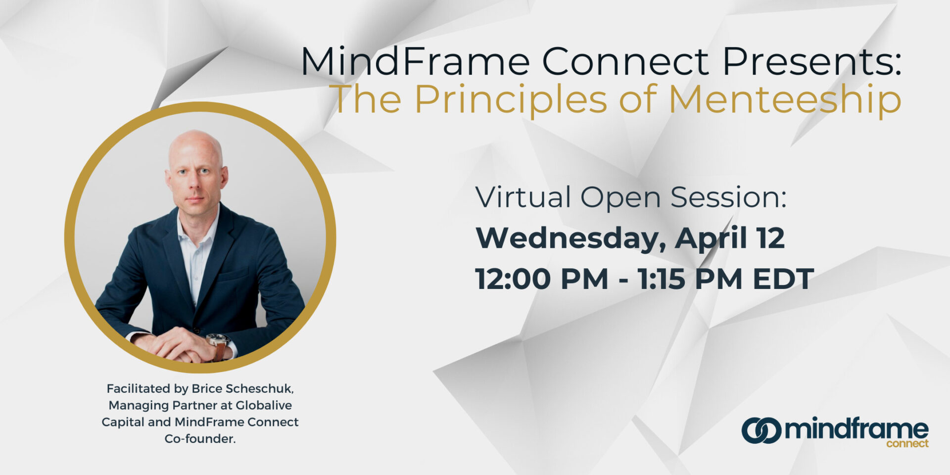 MindFrame Connect Presents : Open Session on The Principles of Menteeship