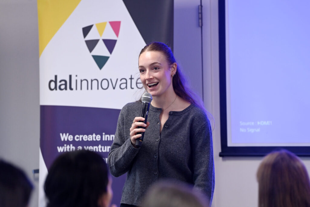 Lauren Mackay, presents how Collide supported her entrepreneurship journey.